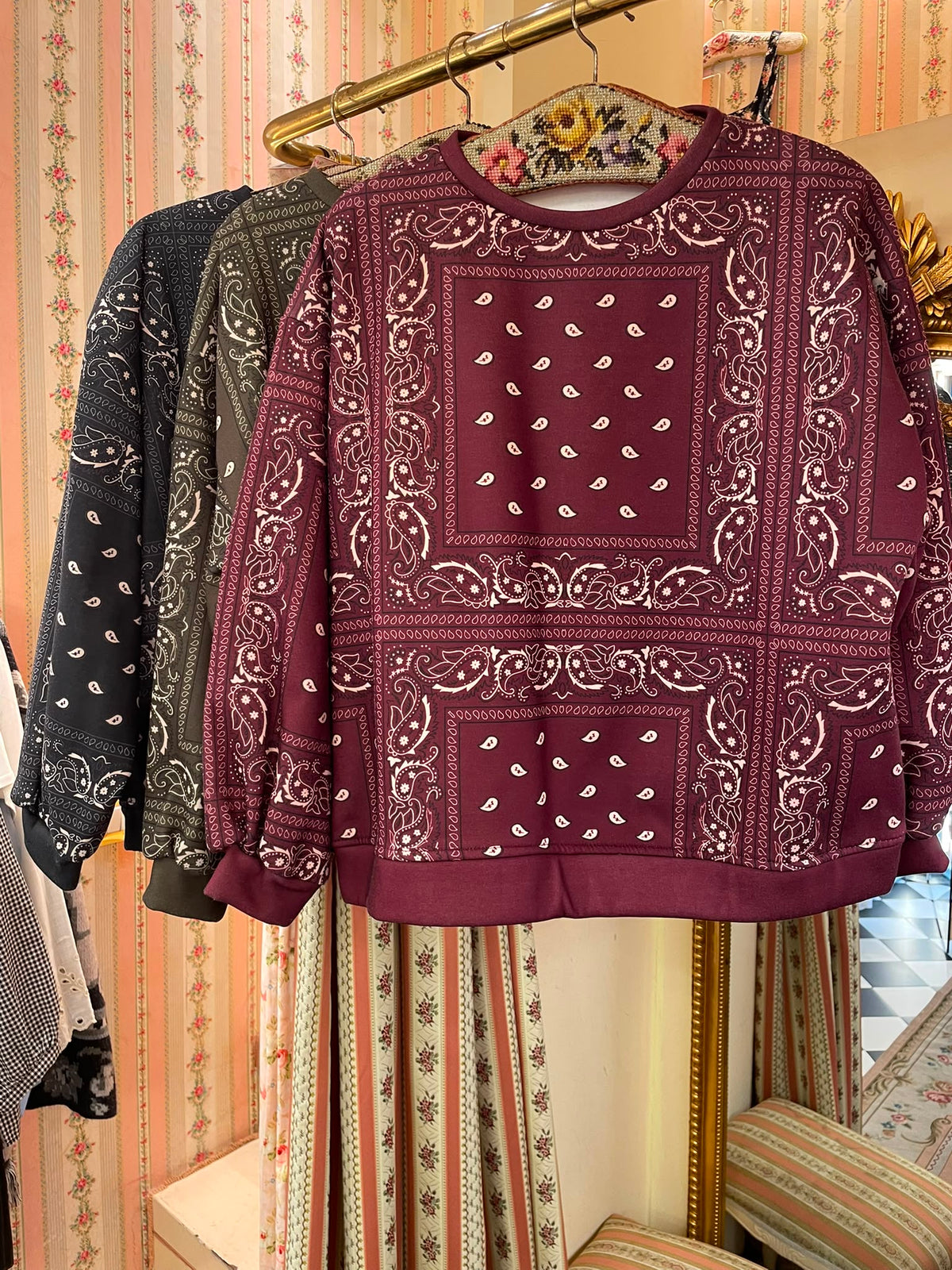 Felpa Bandana