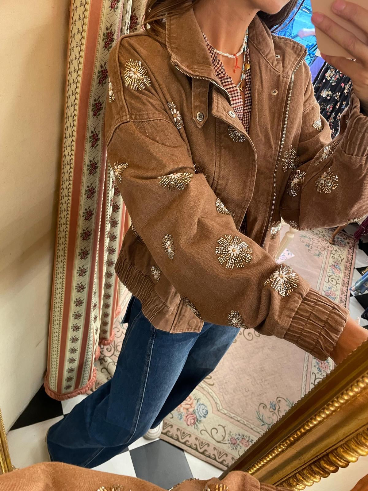 Bomber Strass