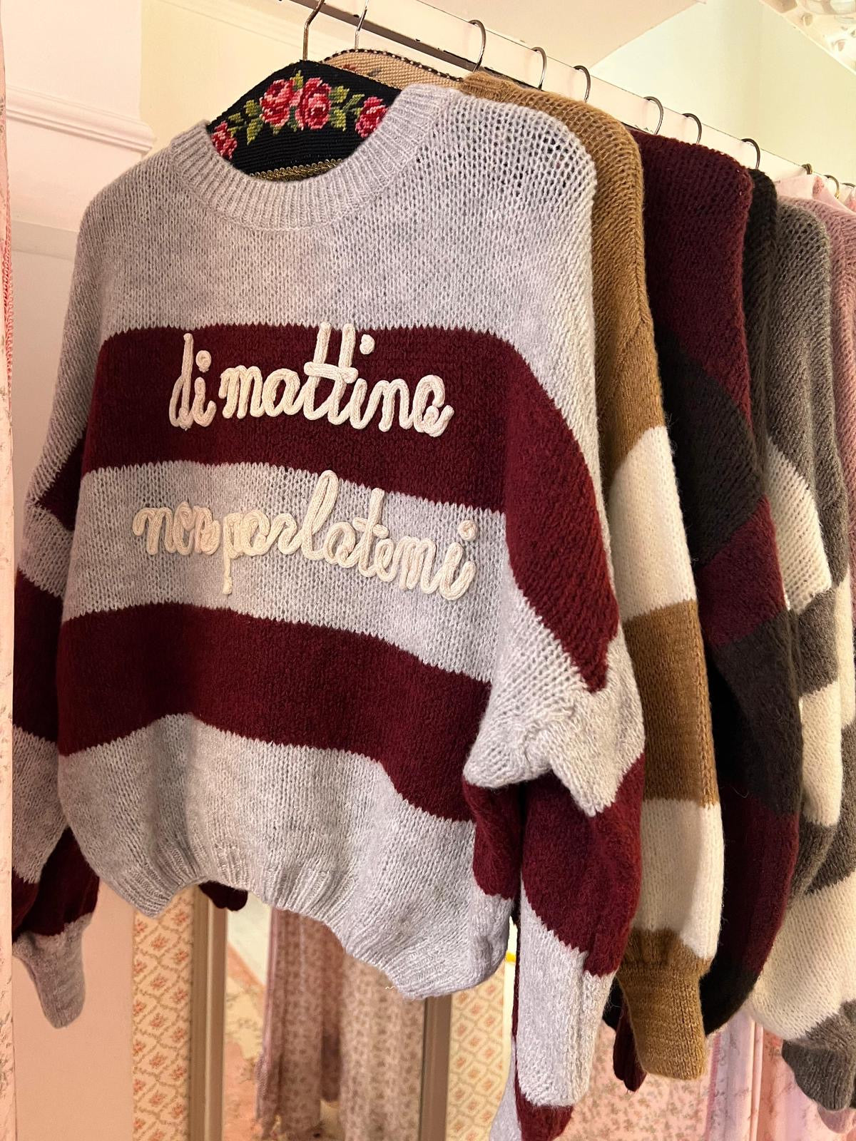 Pull di mattina non parlatemi