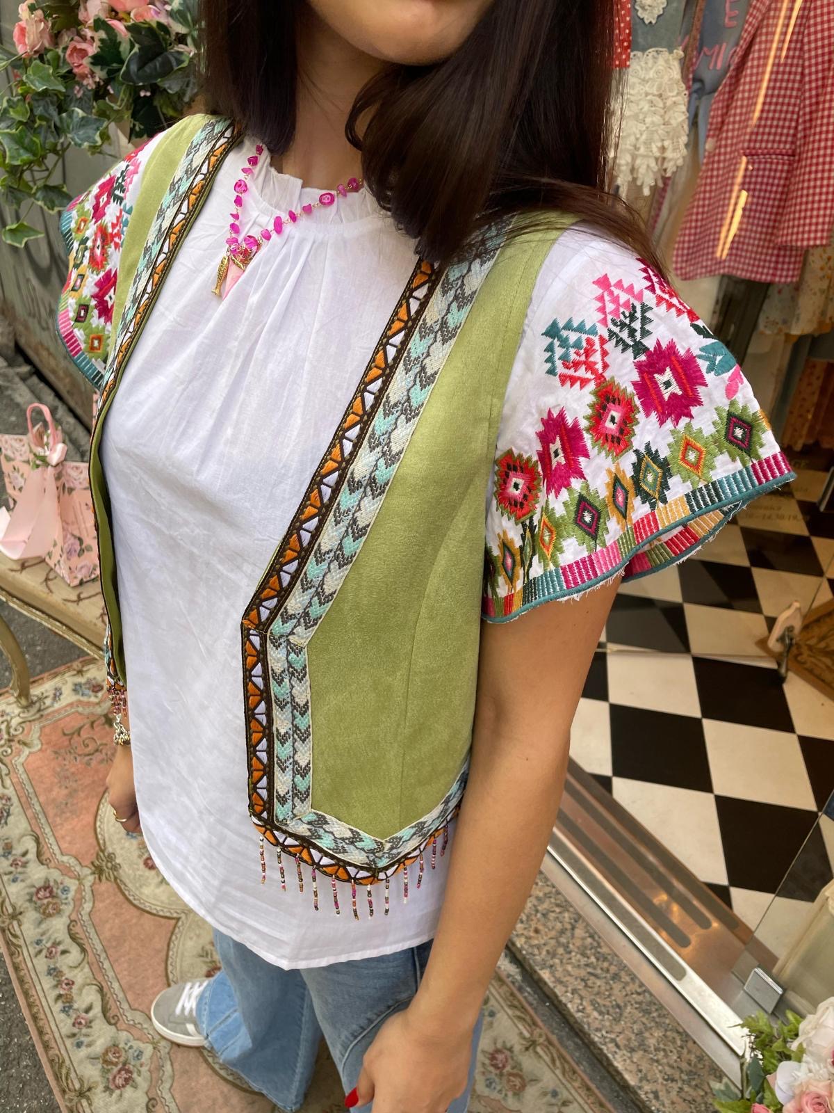 Gilet Dakota green