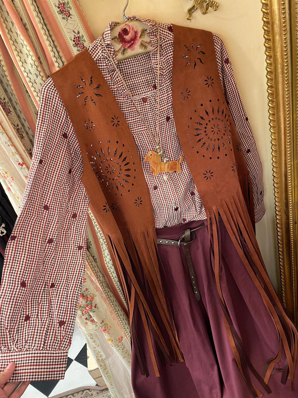 Gilet frange