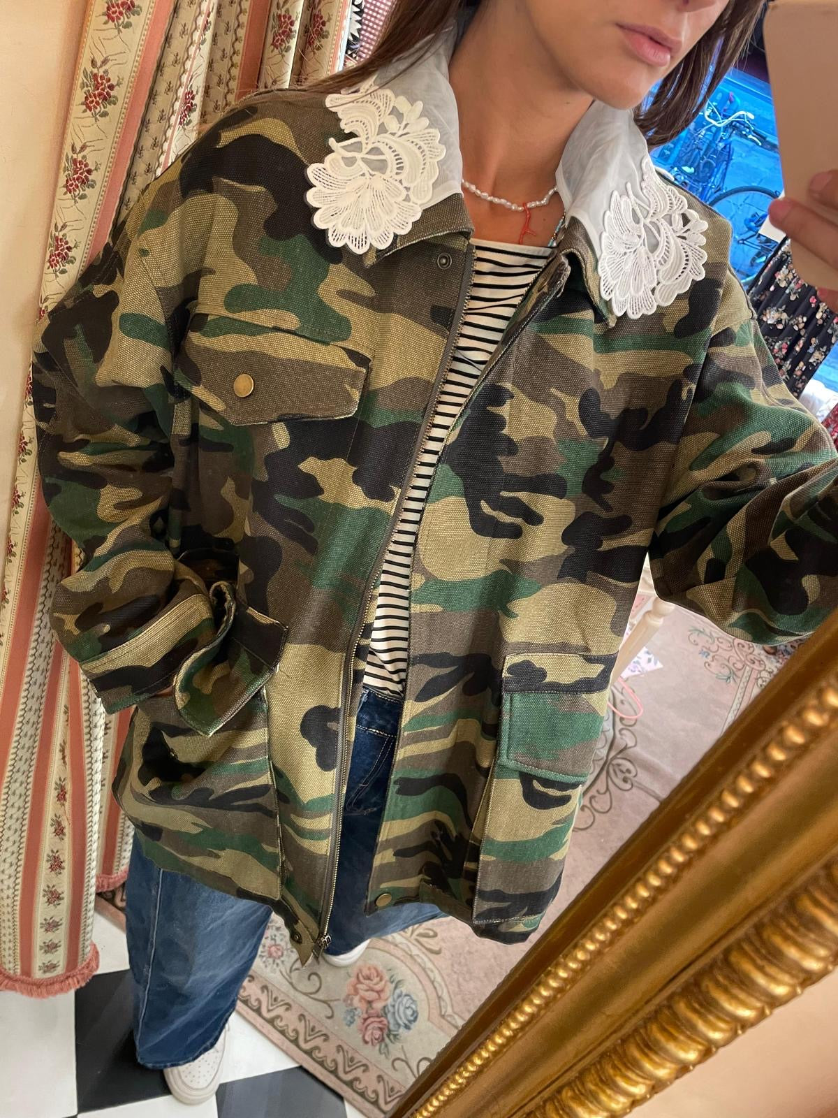 Giacca Military Romantic