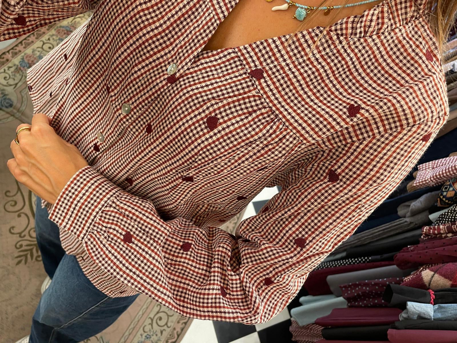 Camicia Cuoricini