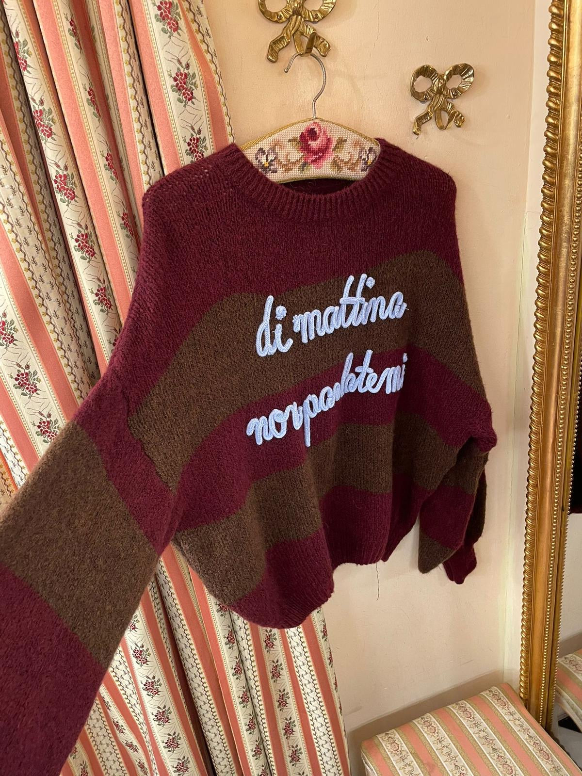 Pull di mattina non parlatemi