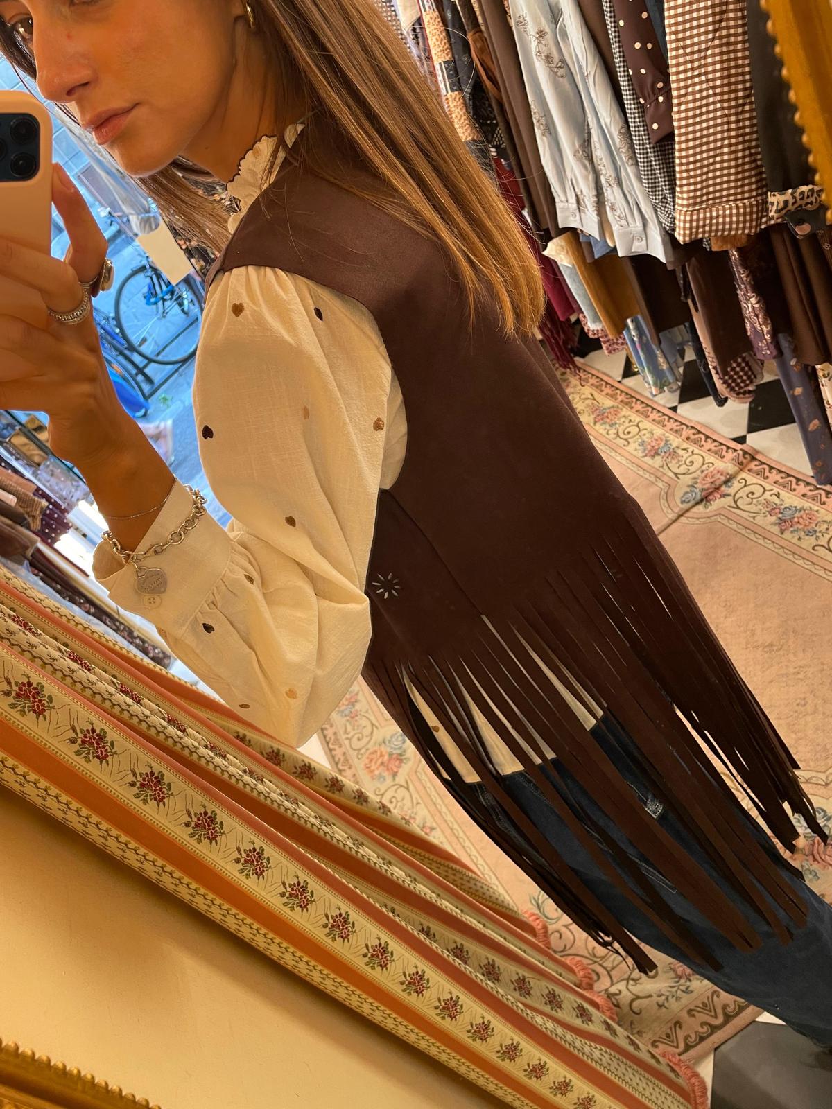Gilet frange