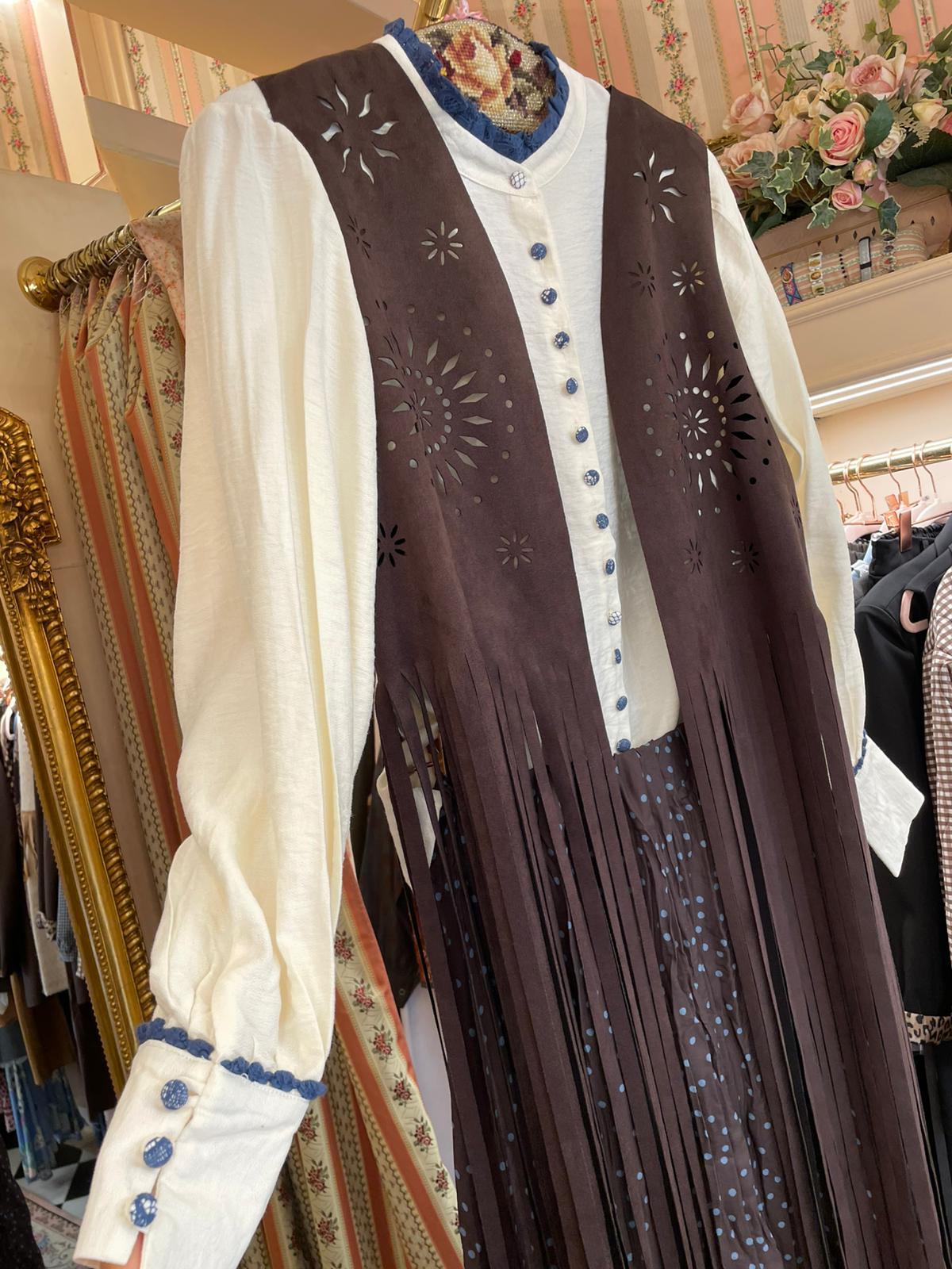 Gilet frange
