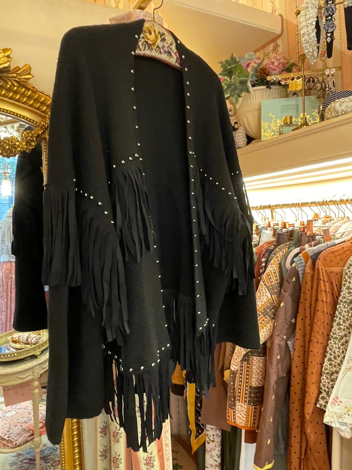 Cardigan Frange