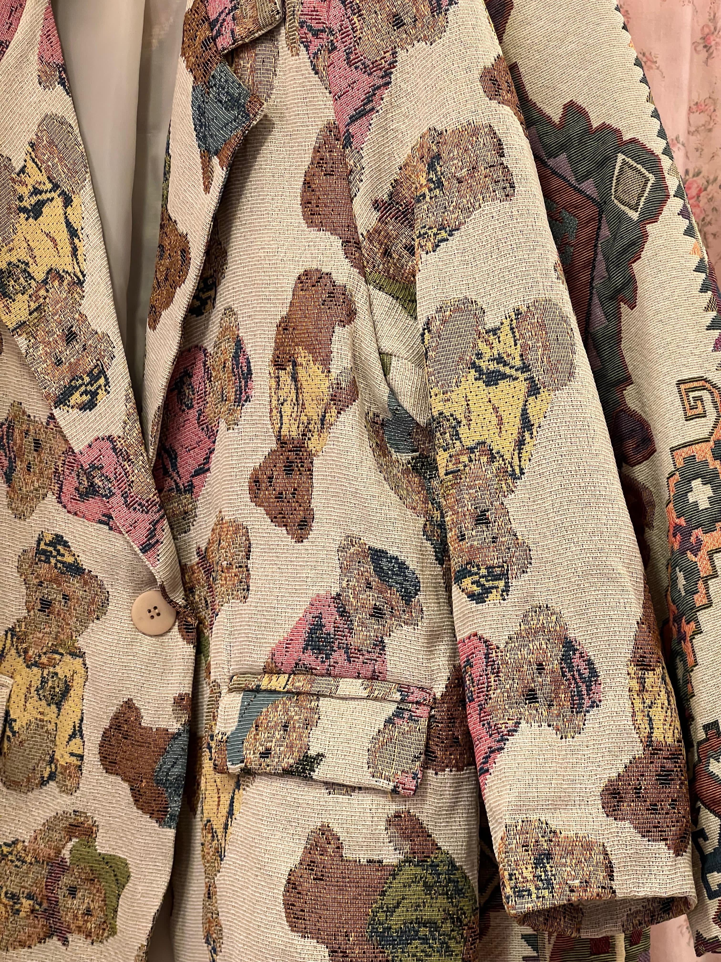 Blazer Teddy Gobelin