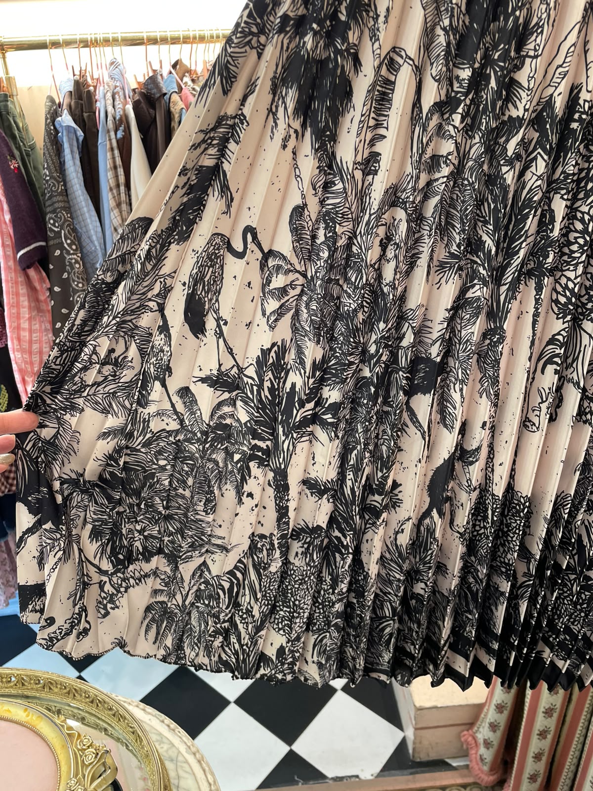 Gonna Toile de Jouy