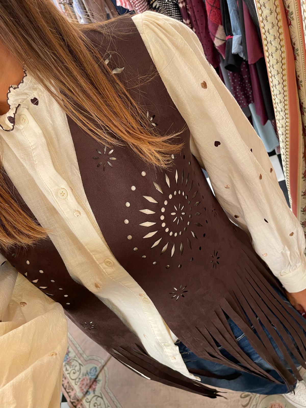 Gilet frange