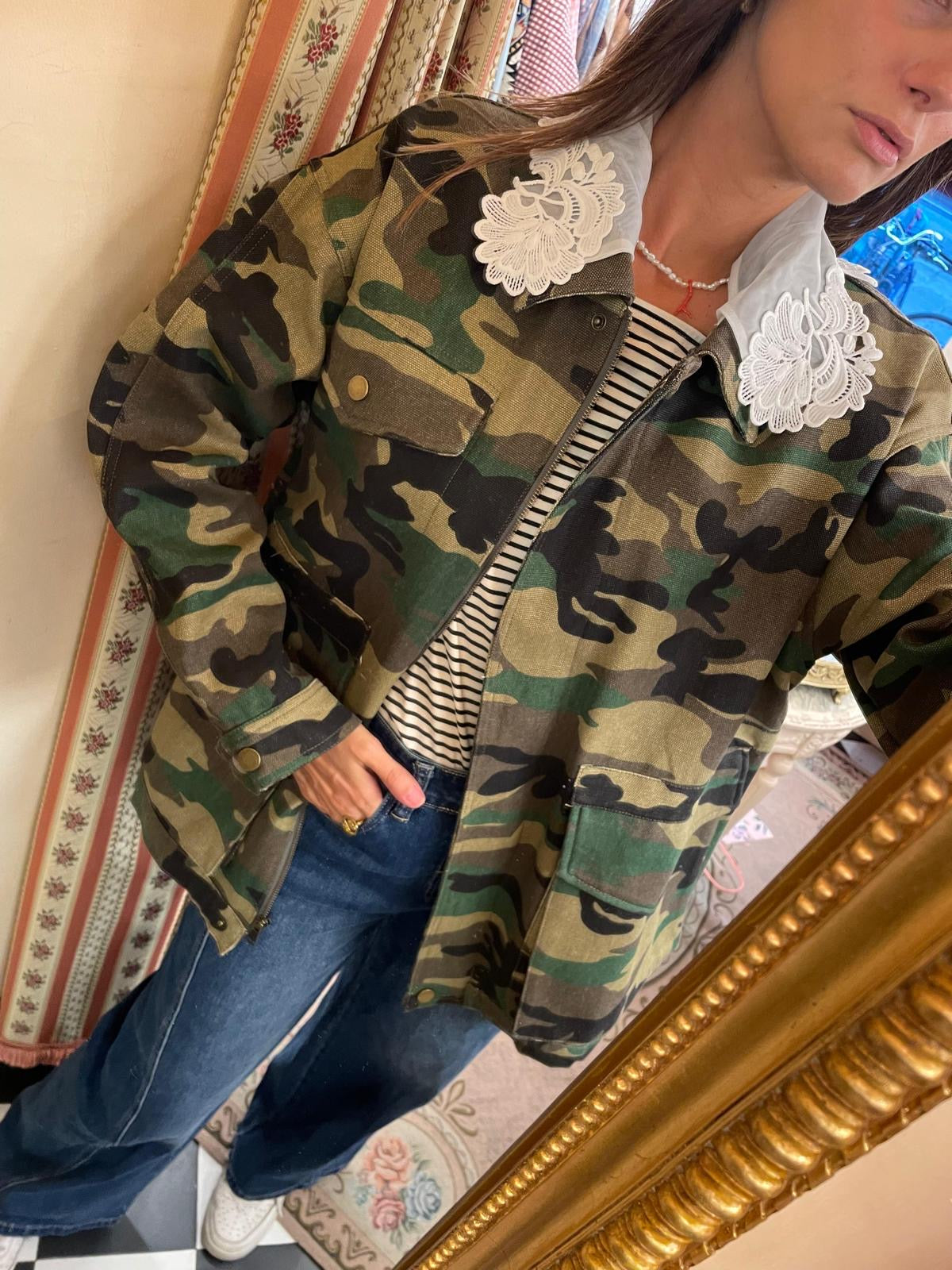 Giacca Military Romantic