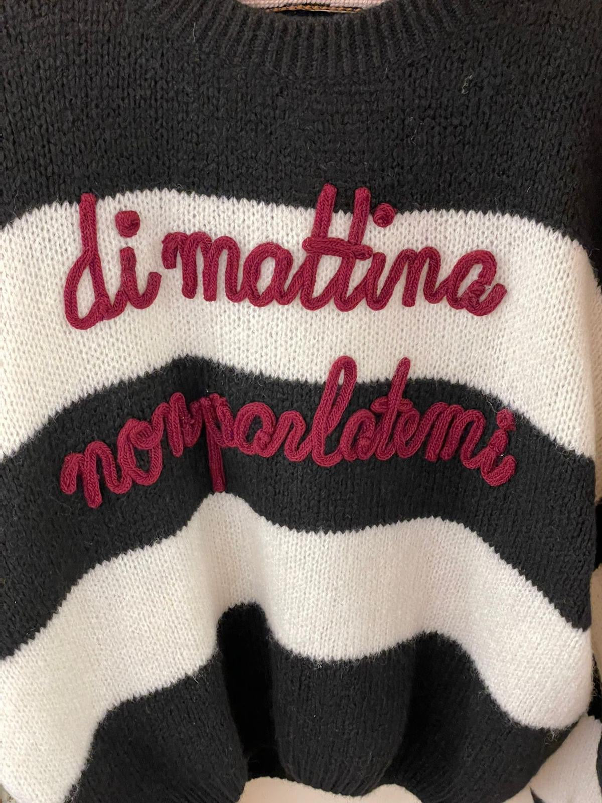 Pull di mattina non parlatemi