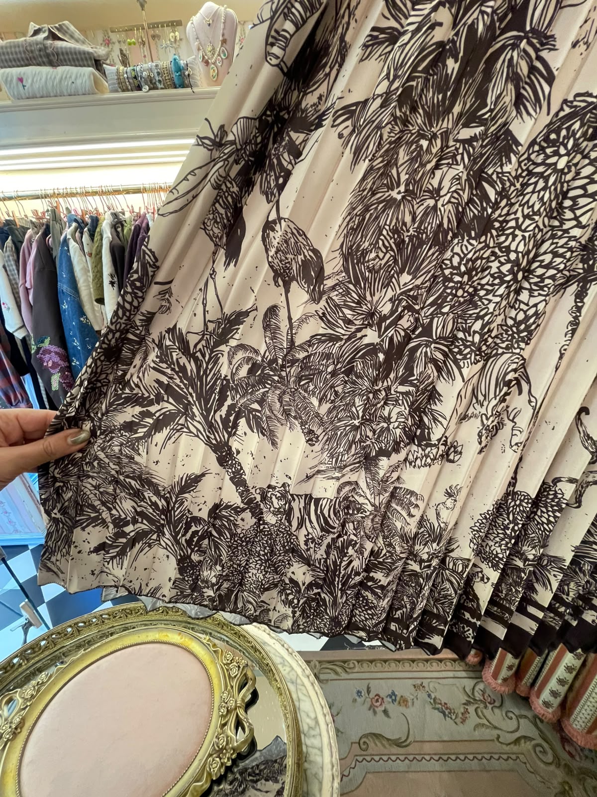 Gonna Toile de Jouy