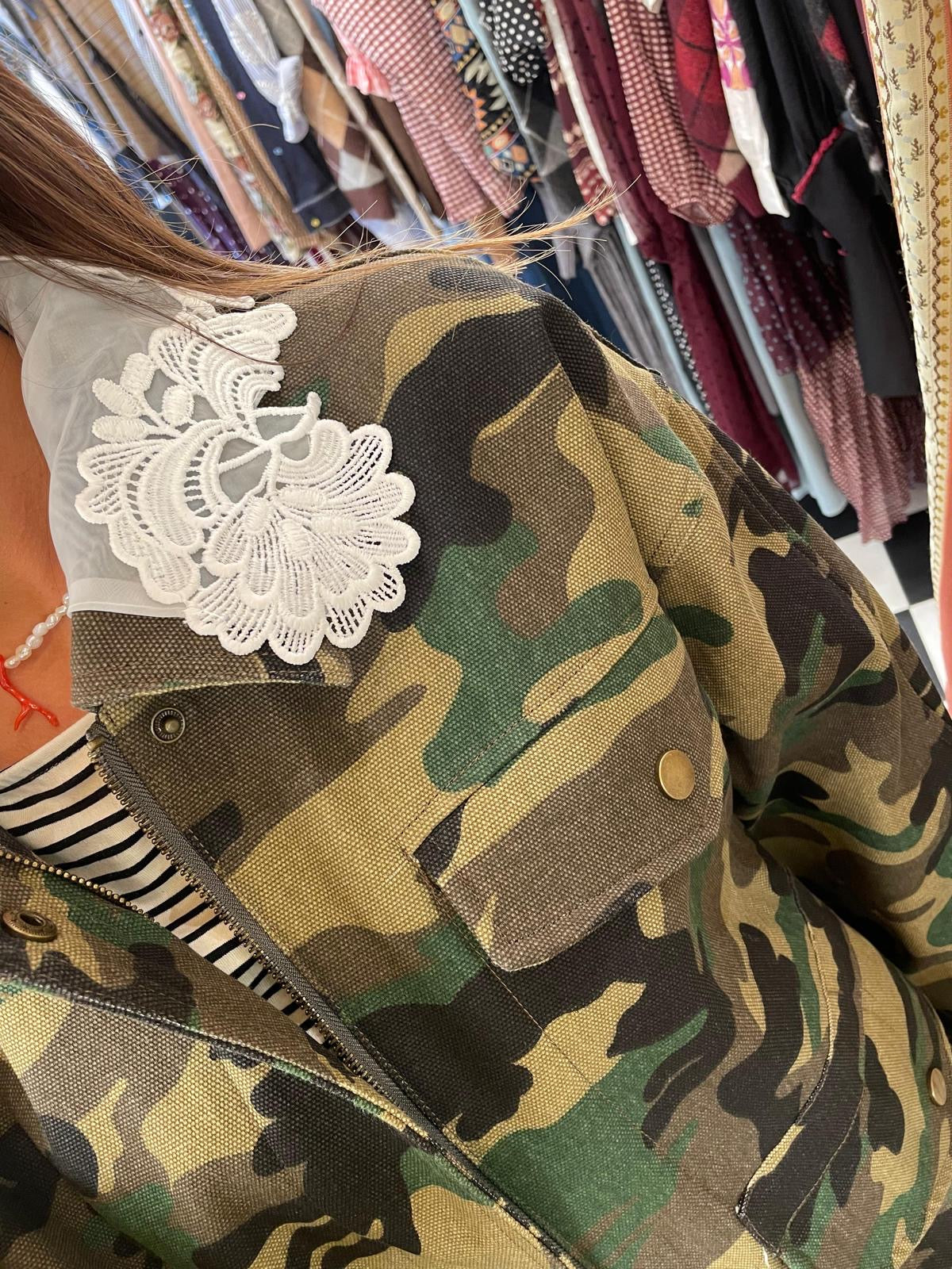 Giacca Military Romantic