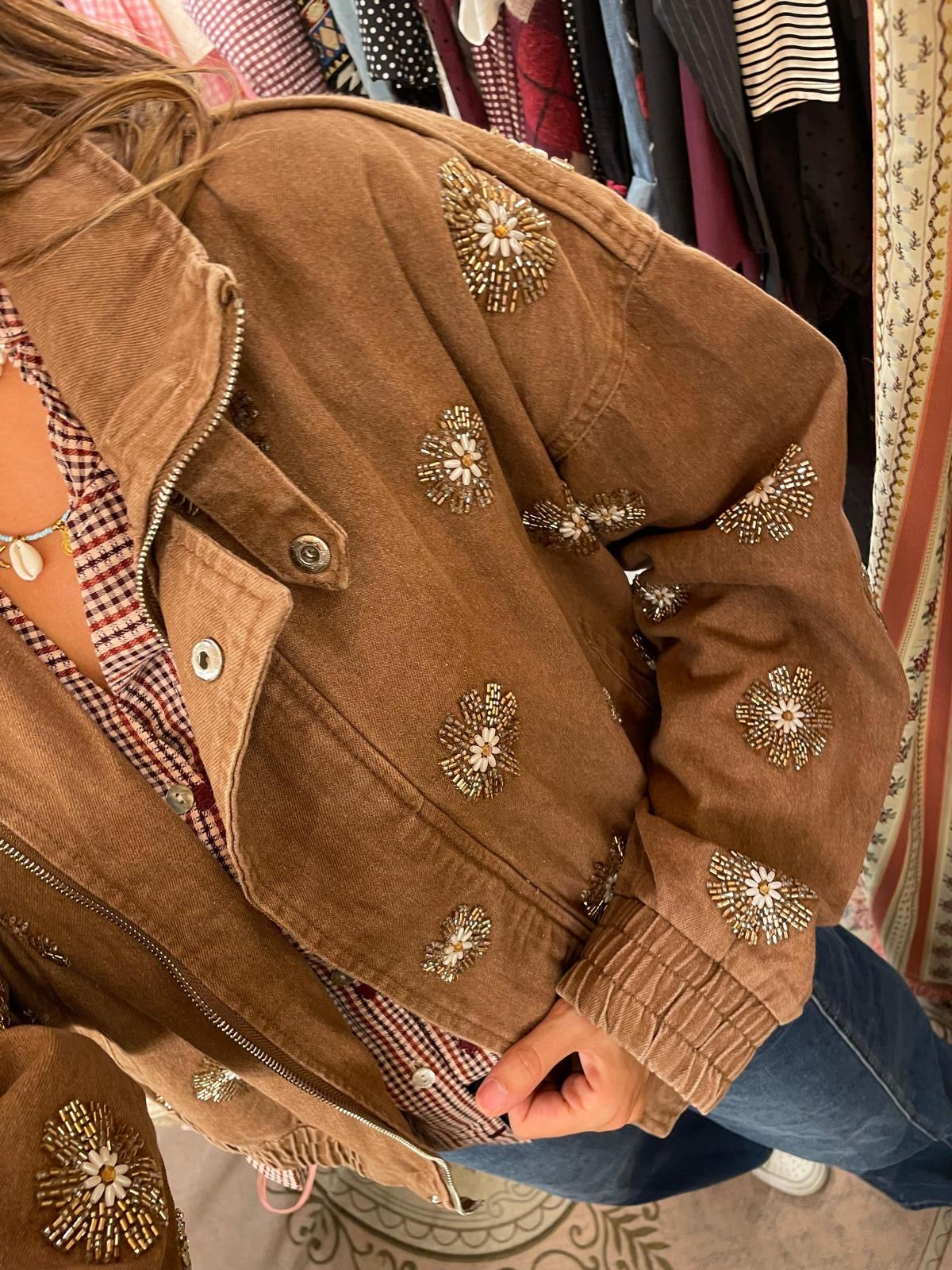 Bomber Strass