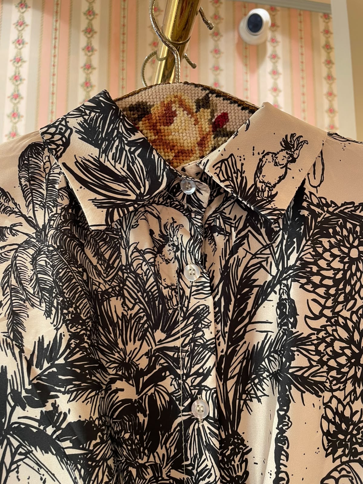 Blusa Toile de Jouy