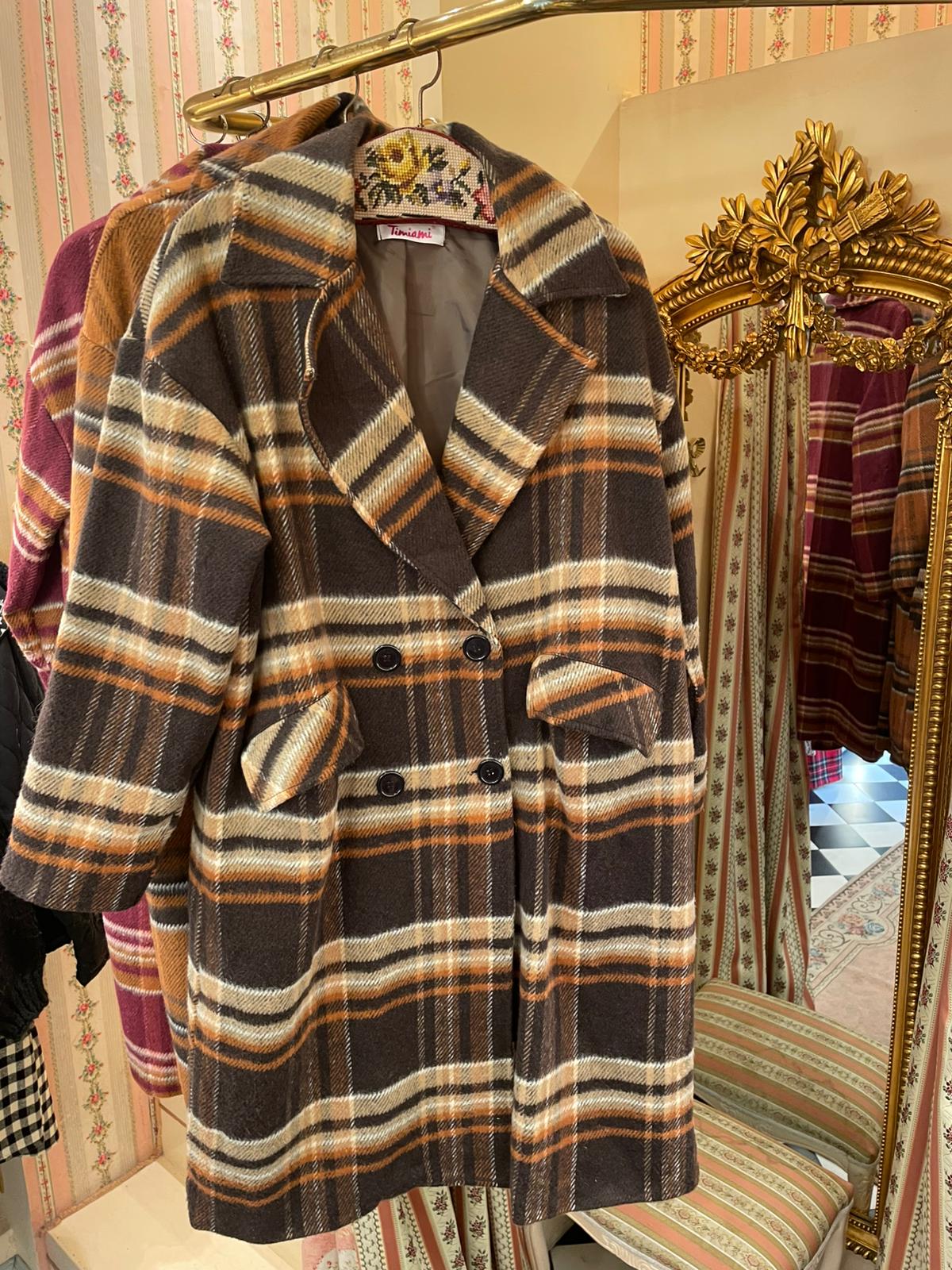 Cappotto Plaid Clairmont
