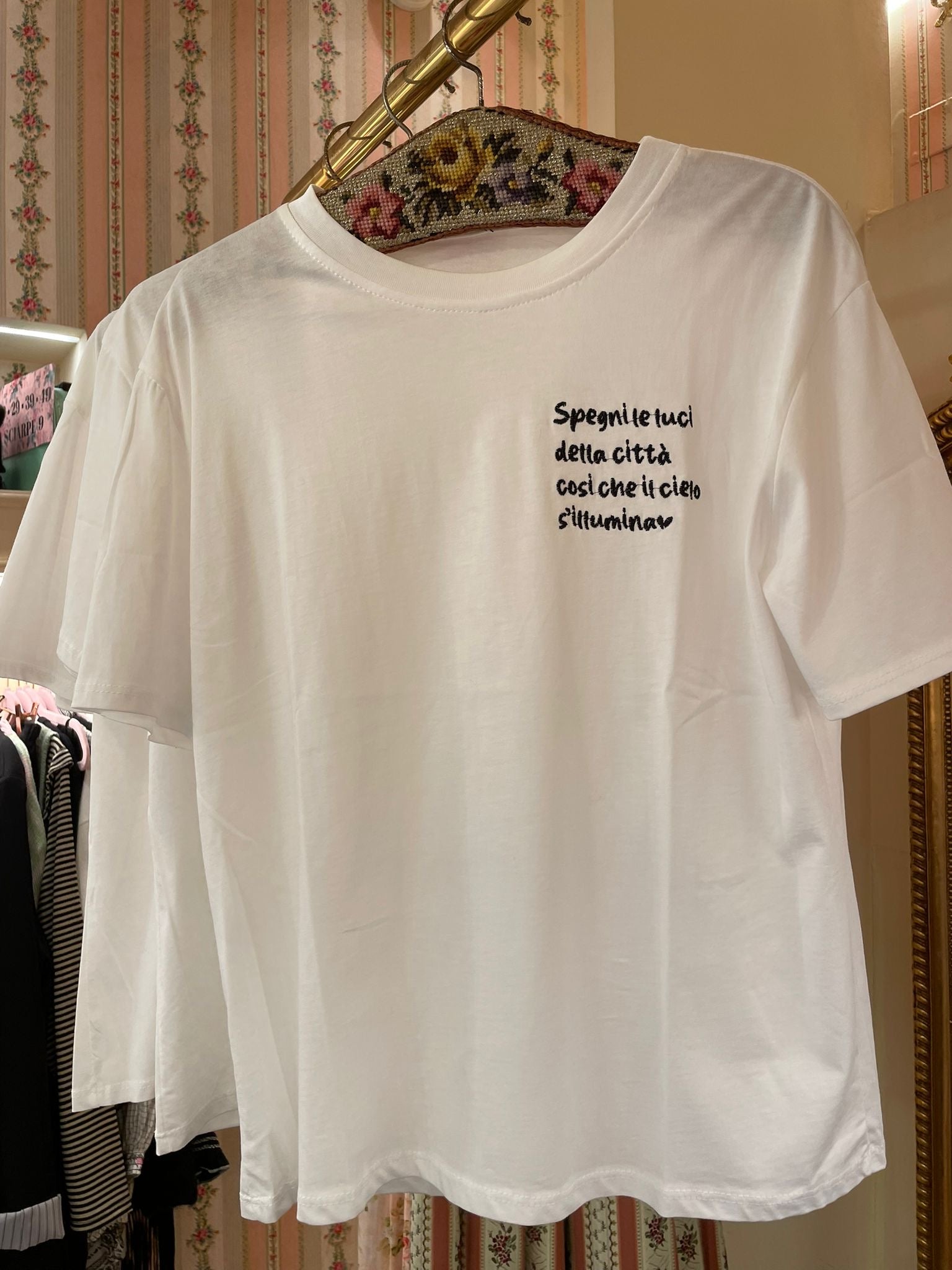 T-shirt spegni le luci della città...
