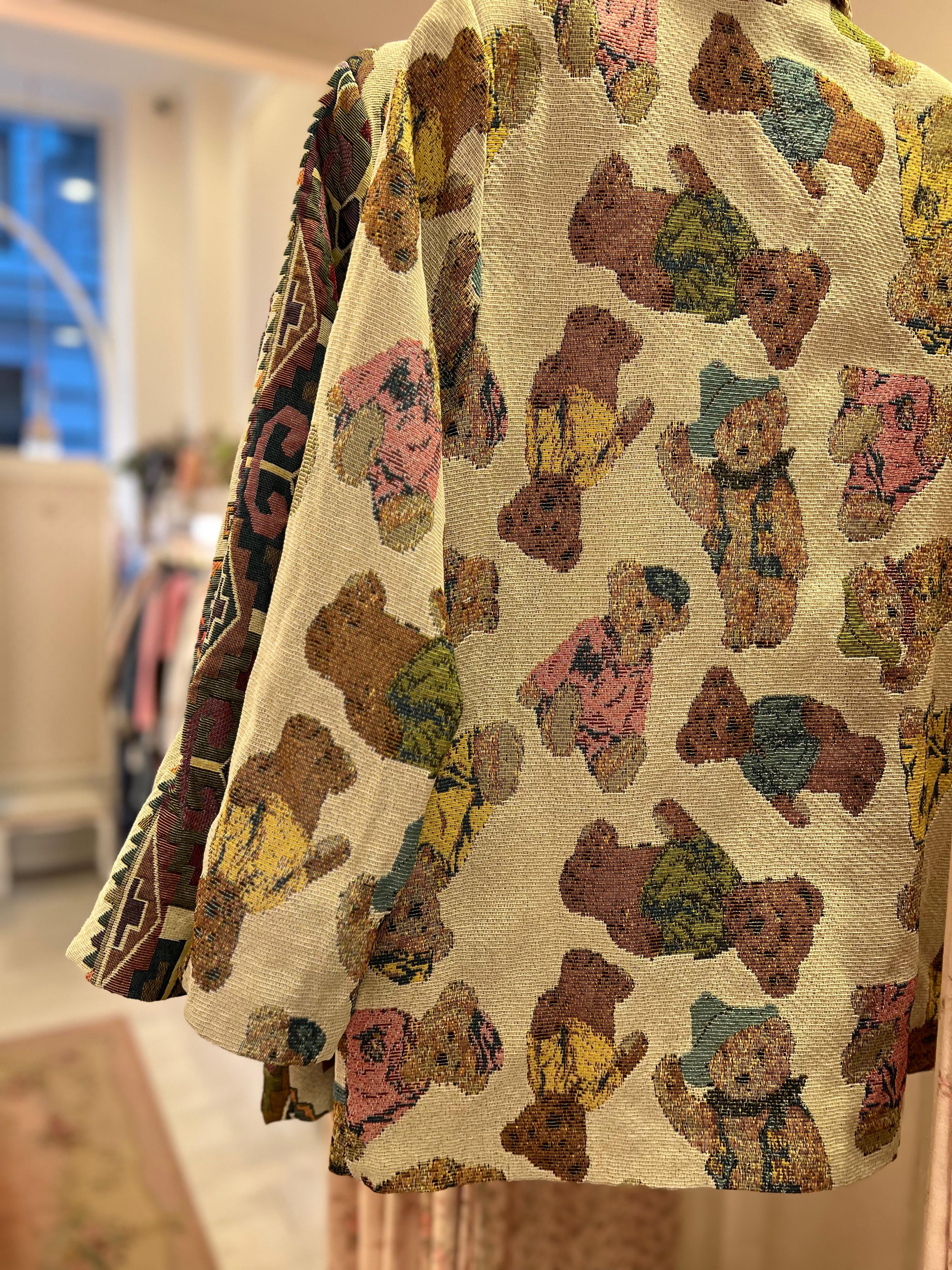 Blazer Teddy Gobelin