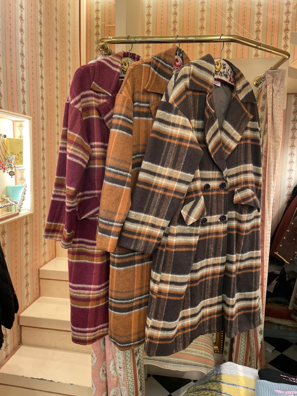 Cappotto Plaid Clairmont