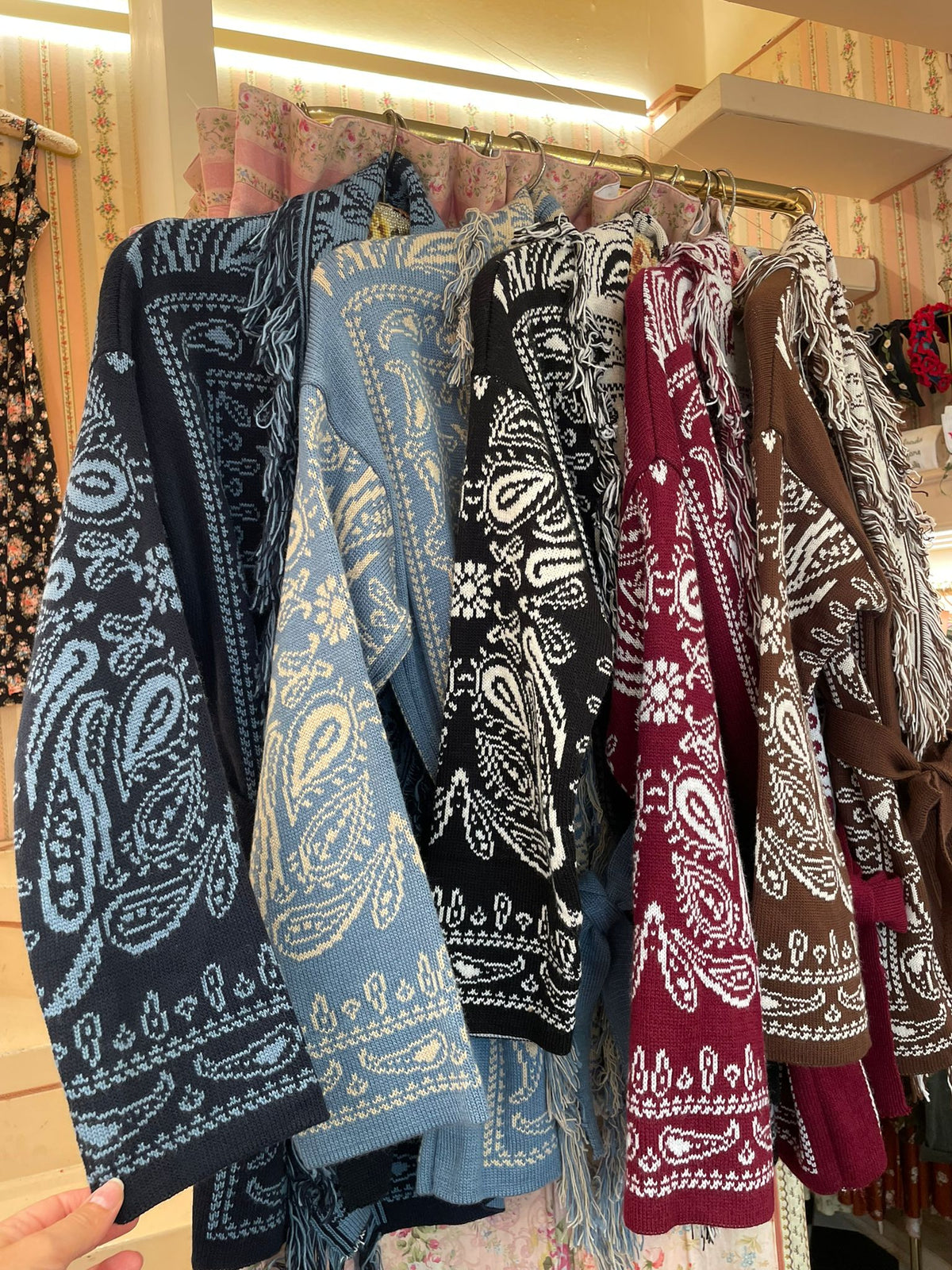 Cardigan Paisley
