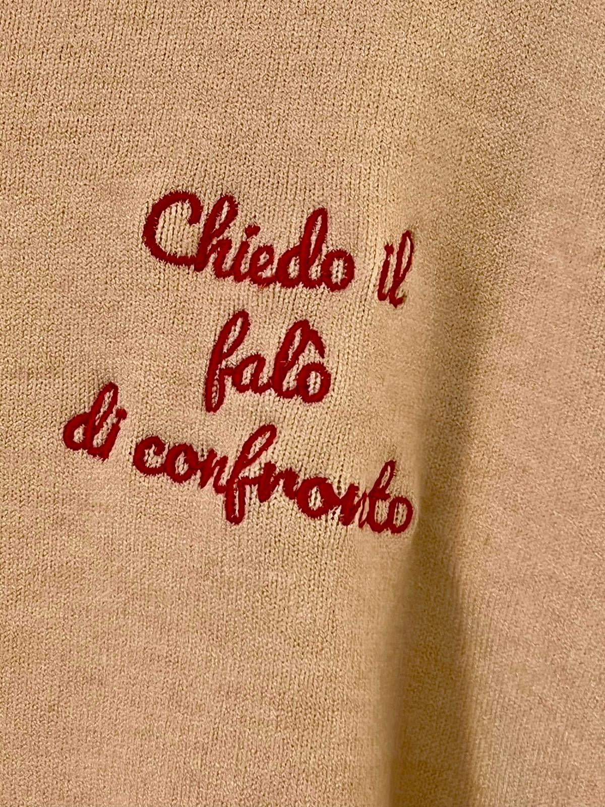 Pull Chiedo il falò di confronto