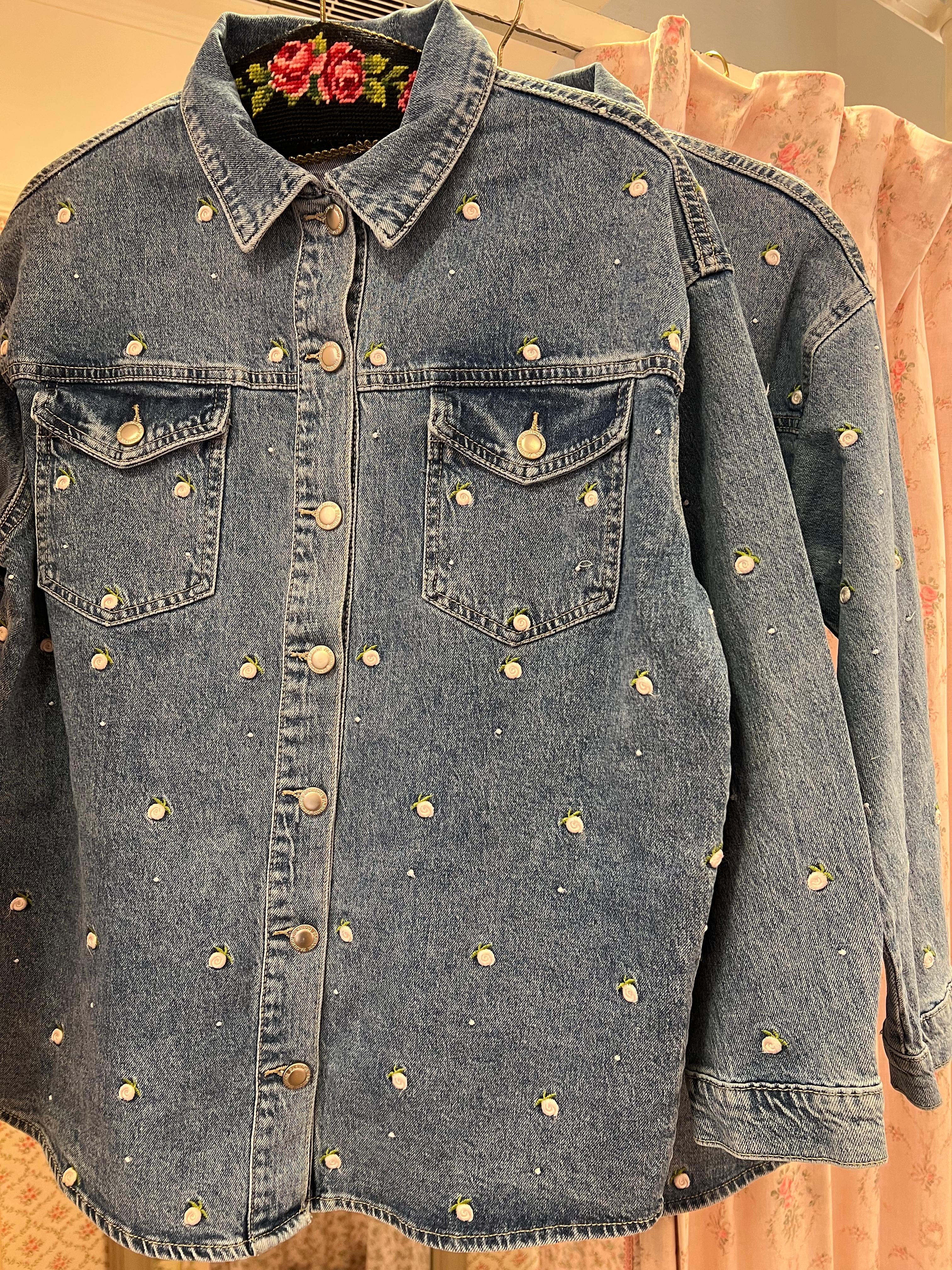 Camicia Denim Petite Rose