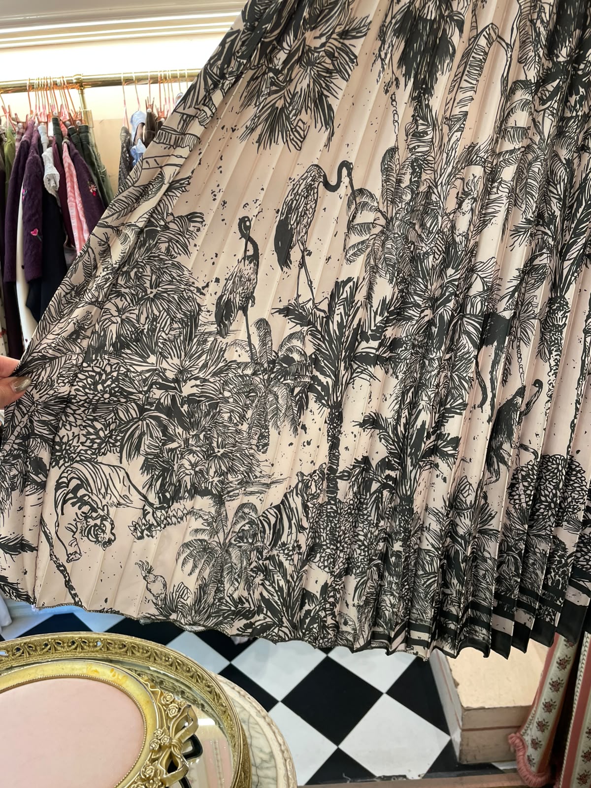 Gonna Toile de Jouy