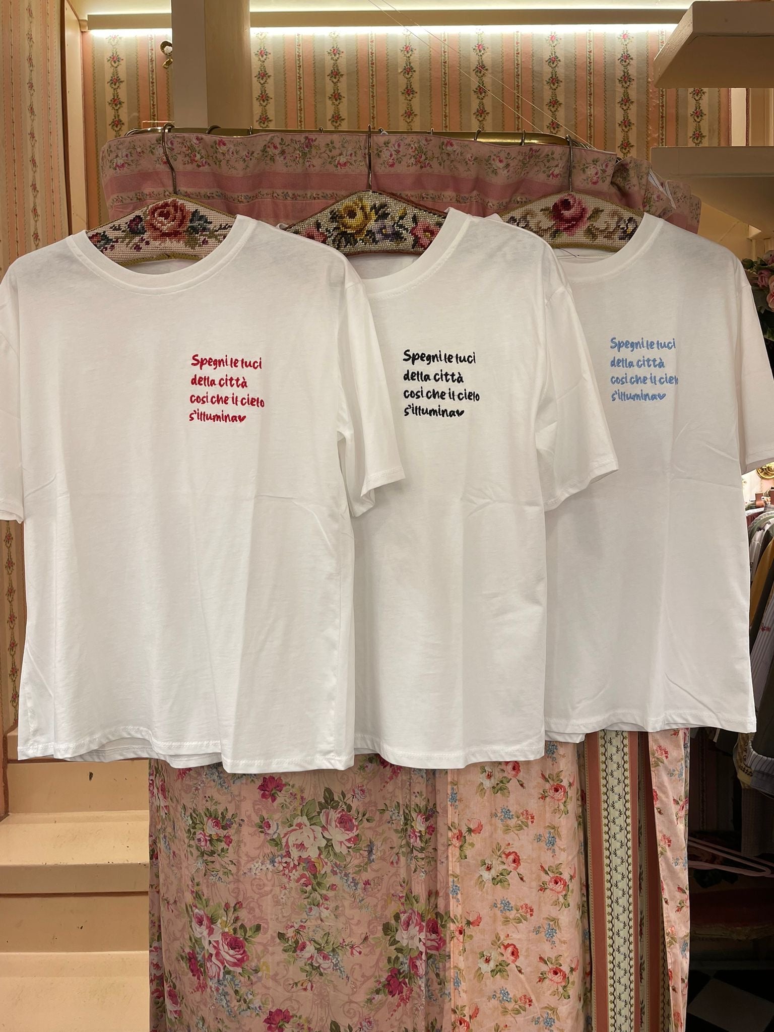 T-shirt spegni le luci della città...