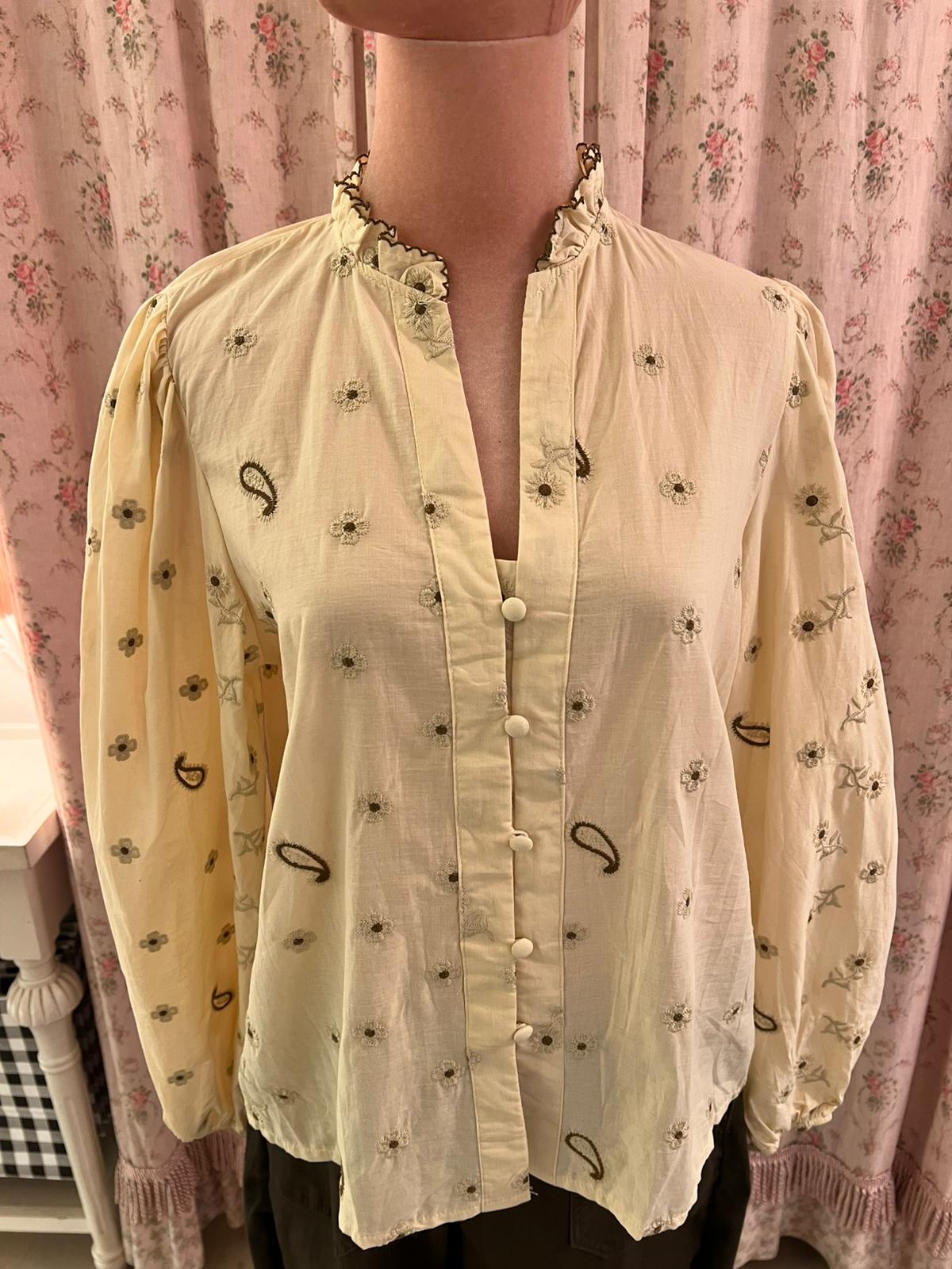 Blusa fiori & paisley