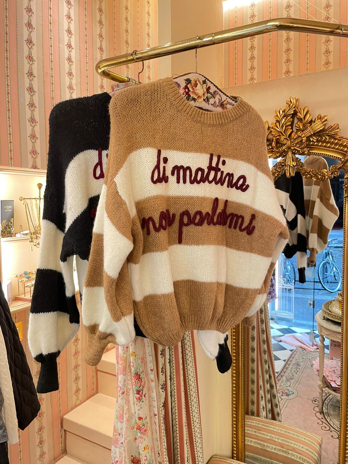 Pull di mattina non parlatemi