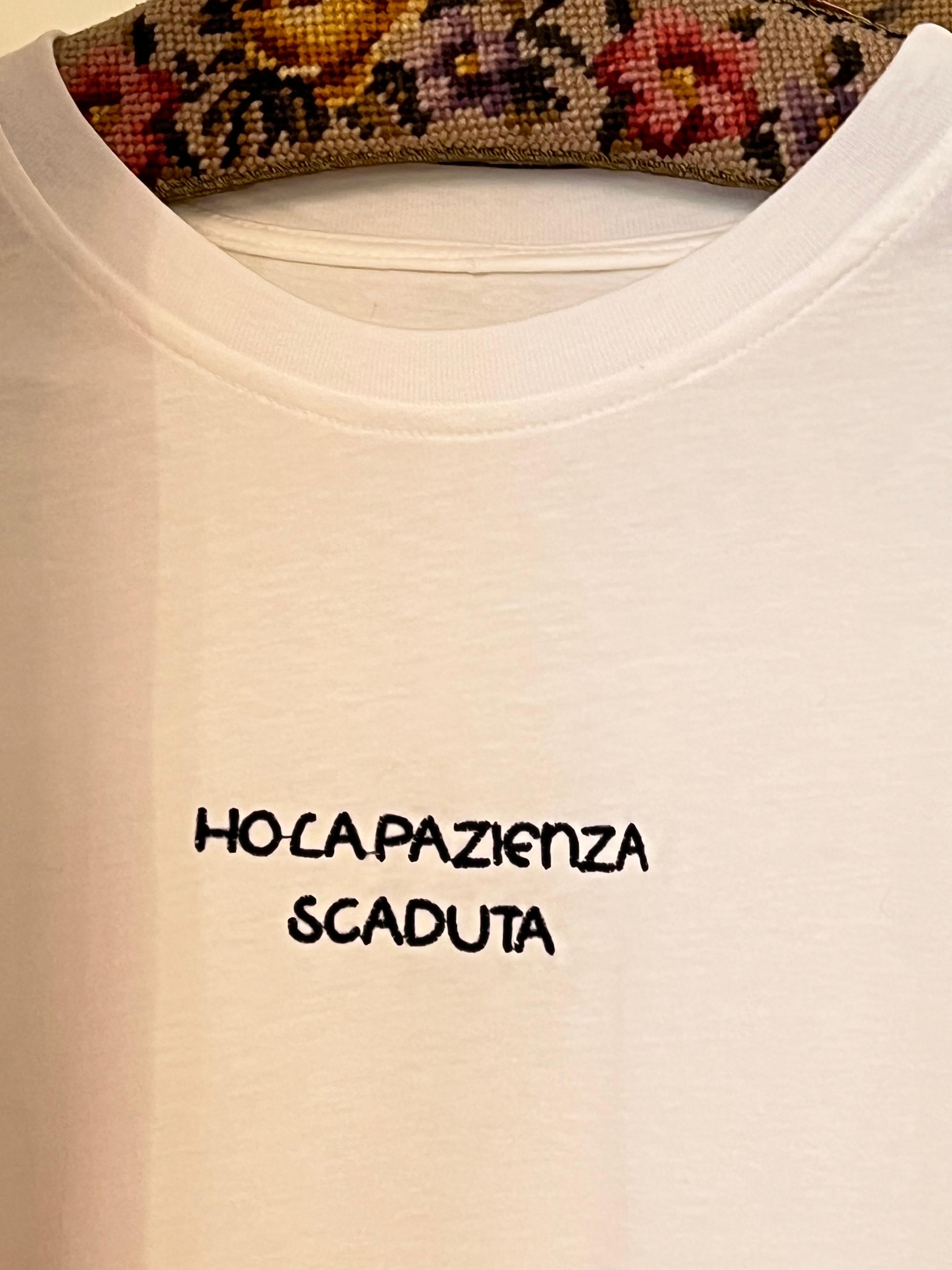 T-shirt ho la pazienza scaduta