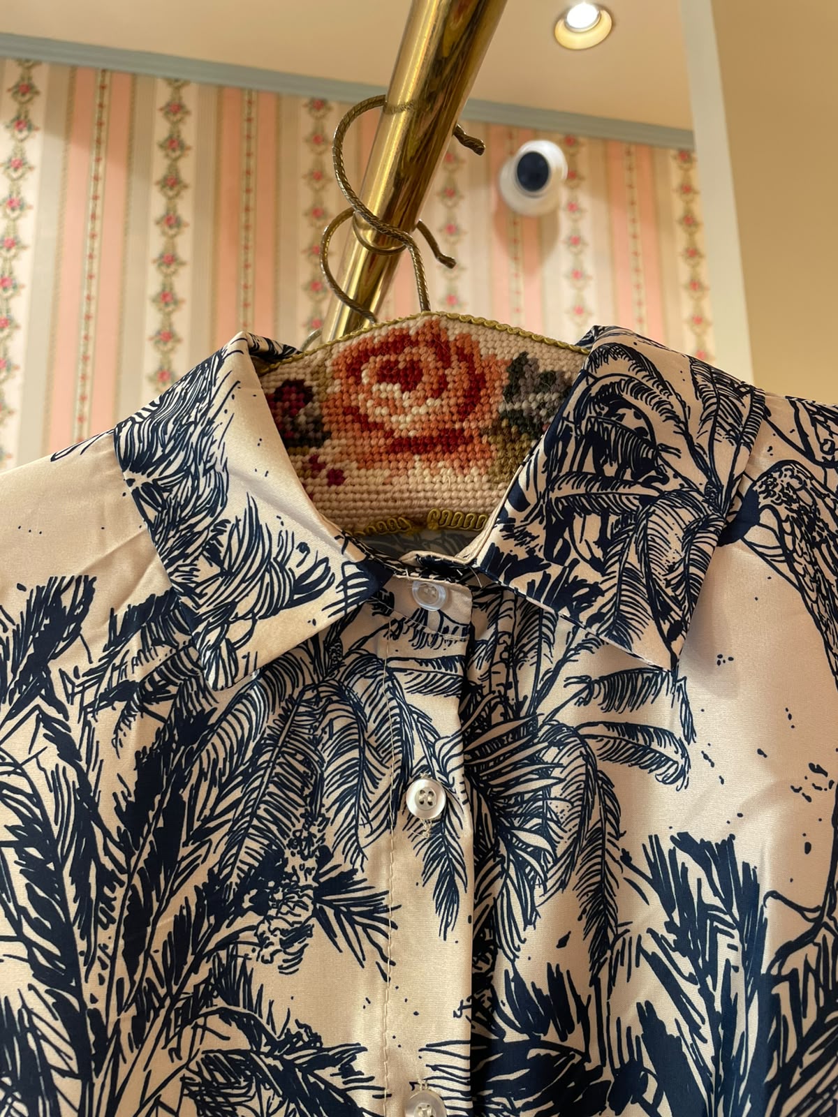 Blusa Toile de Jouy