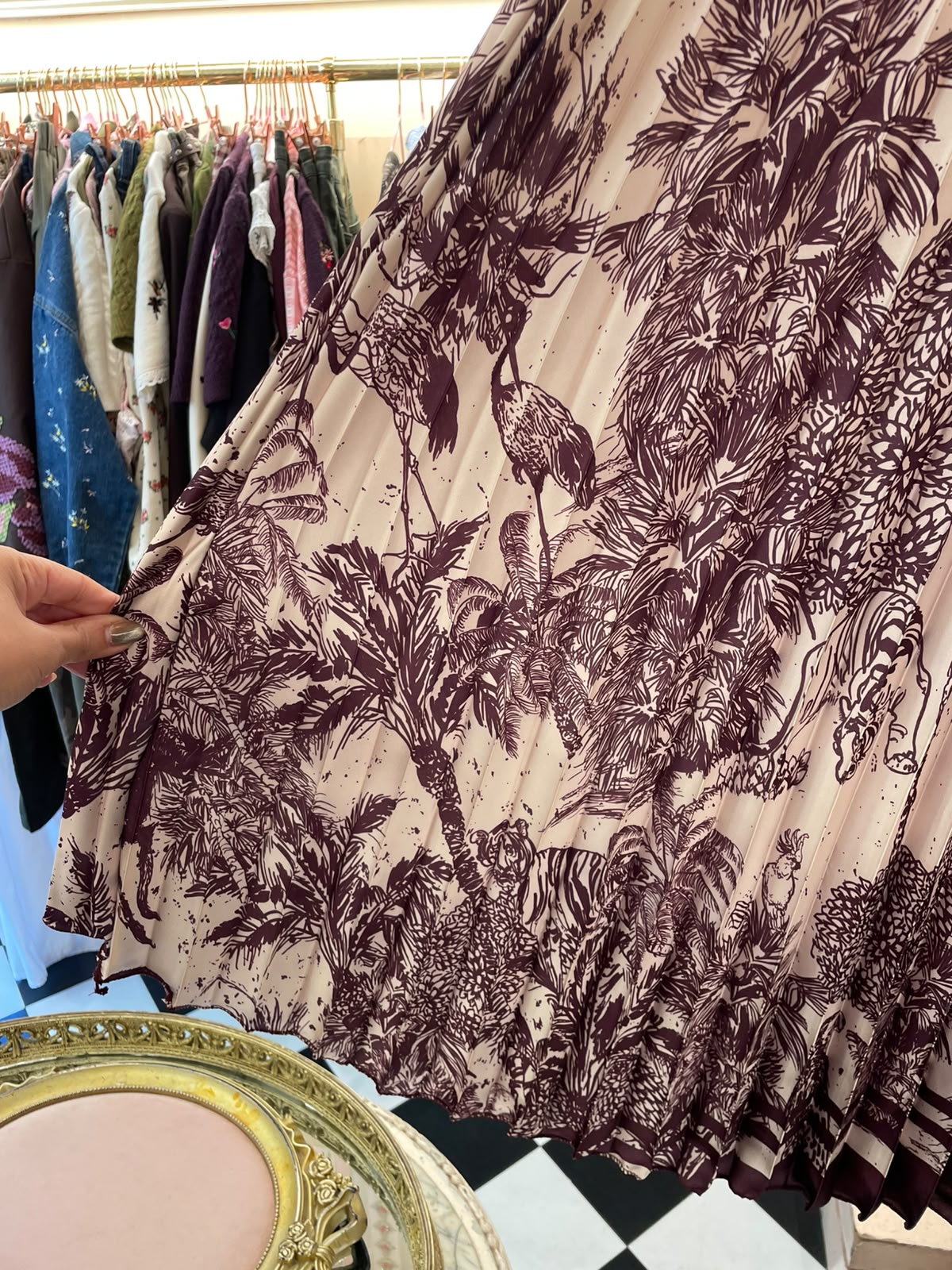 Gonna Toile de Jouy