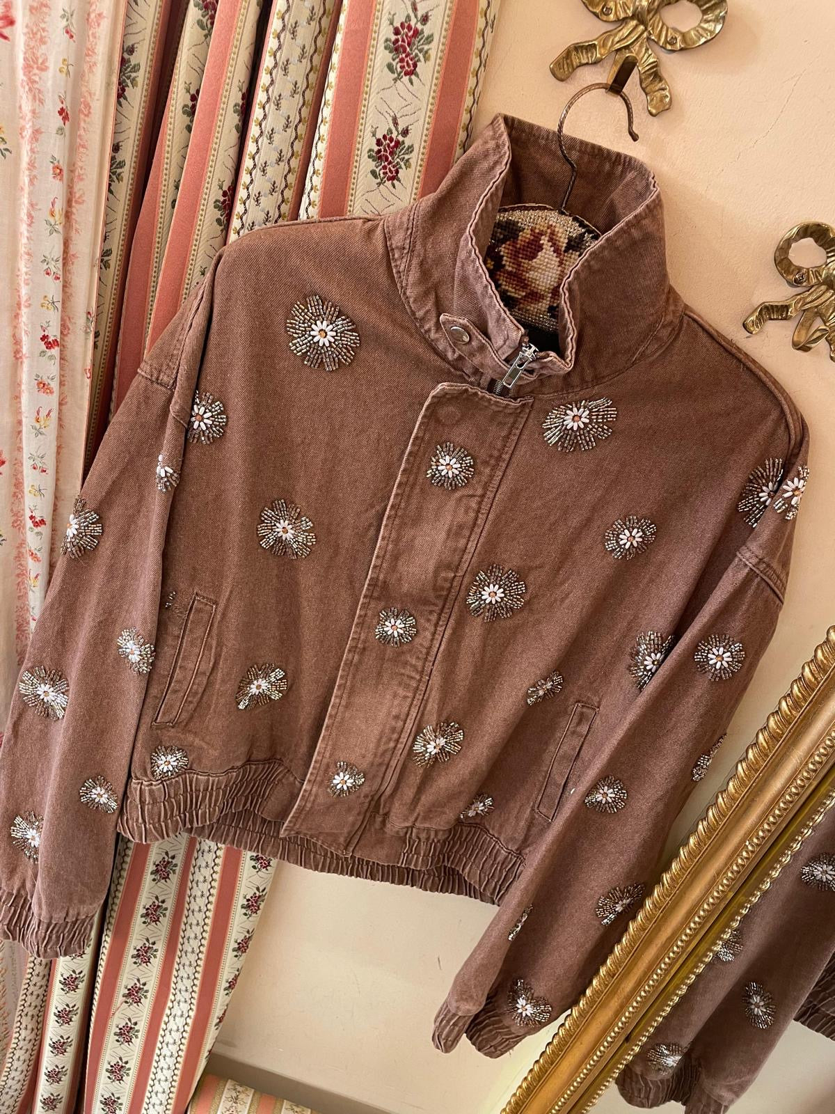 Bomber Strass