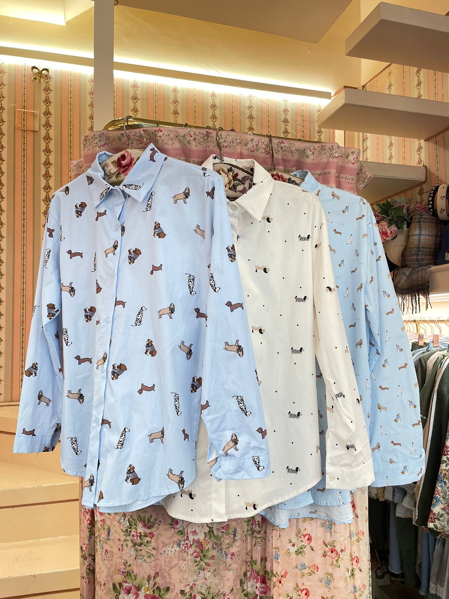 Camicia Puppy cotone