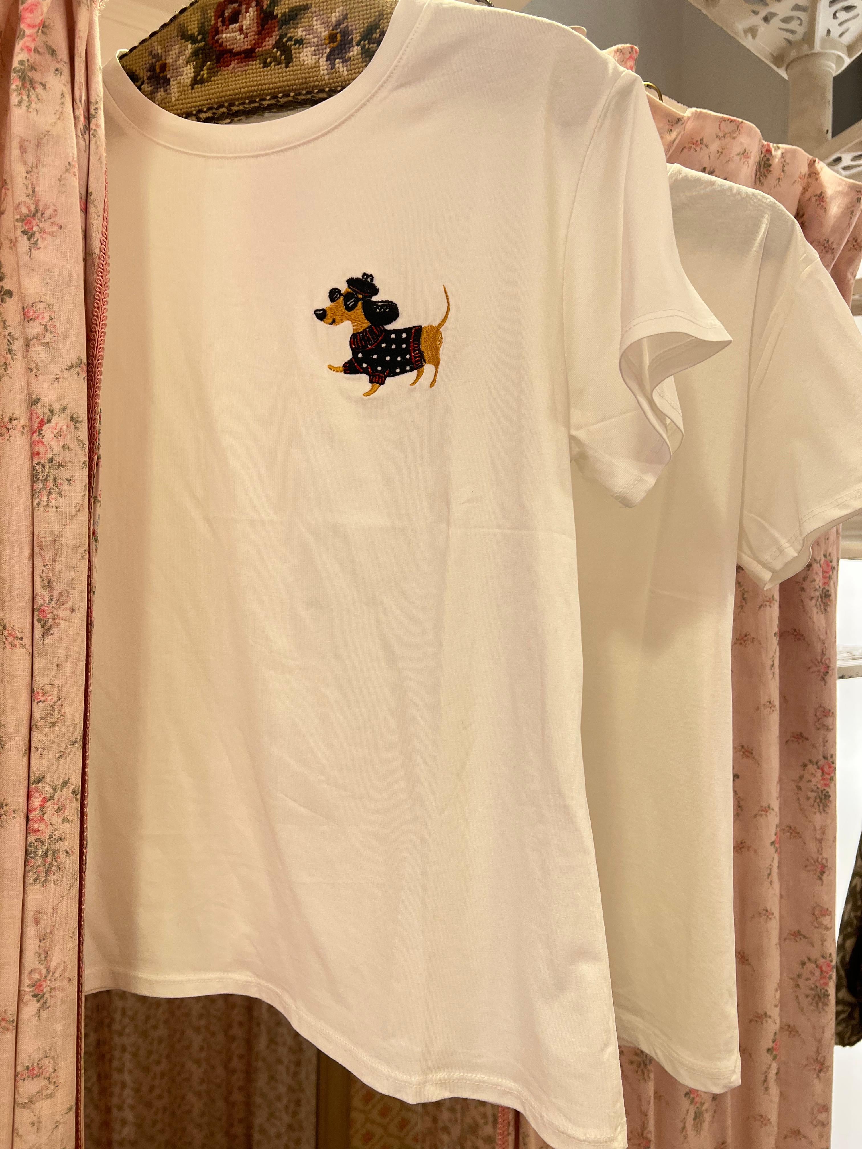 T-shirt Chien