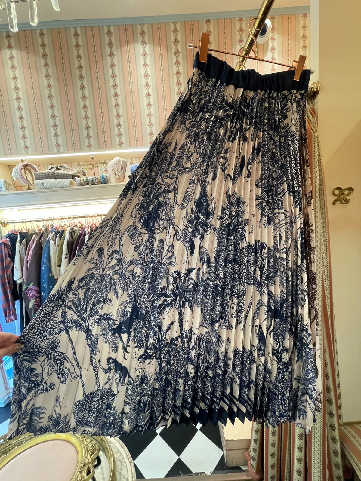 Gonna Toile de Jouy
